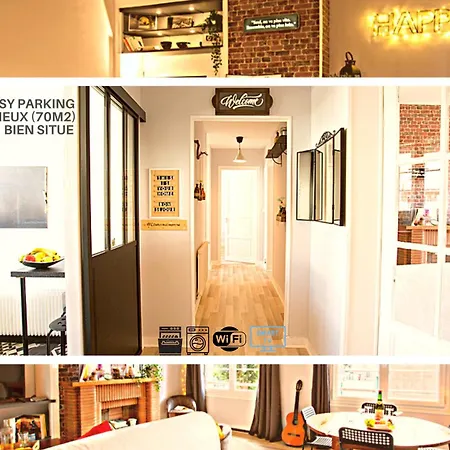 Apartment #lindustriochampetre Free Parking, Bien Situe, Spacieux, Proche Clinique